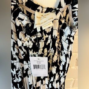Kate Spade Black and White Floral Sundress